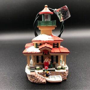 Vintage Hallmark 2002 Lighthouse Greetings Ornament – 6th in Series! EXCELLENT!